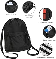 Amazon.com | Waterproof Drawstring Bag, Lightweight String